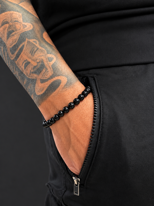 Onyx Bracelet – 6mm Bead