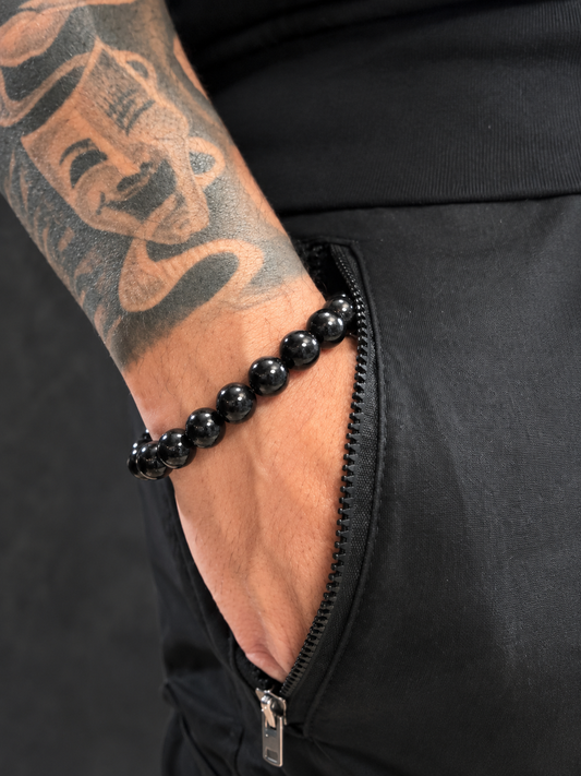 Obsidian Bracelet – 8mm Bead