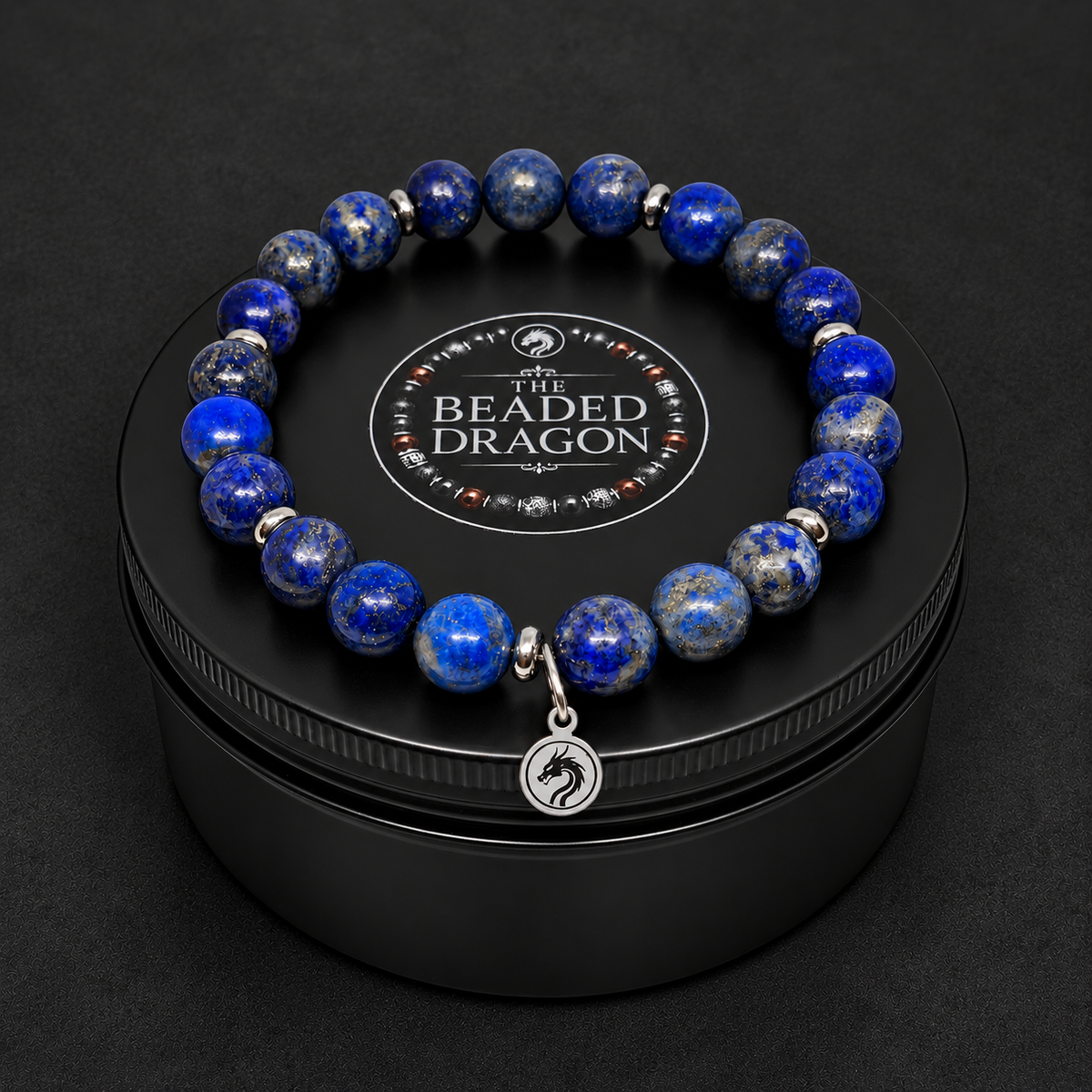 Lapis Lazuli Bracelet – 8mm Bead