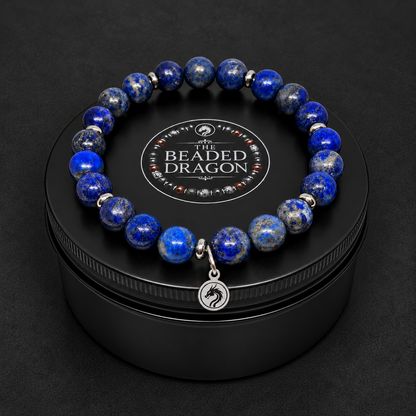 Lapis Lazuli Bracelet – 8mm Bead