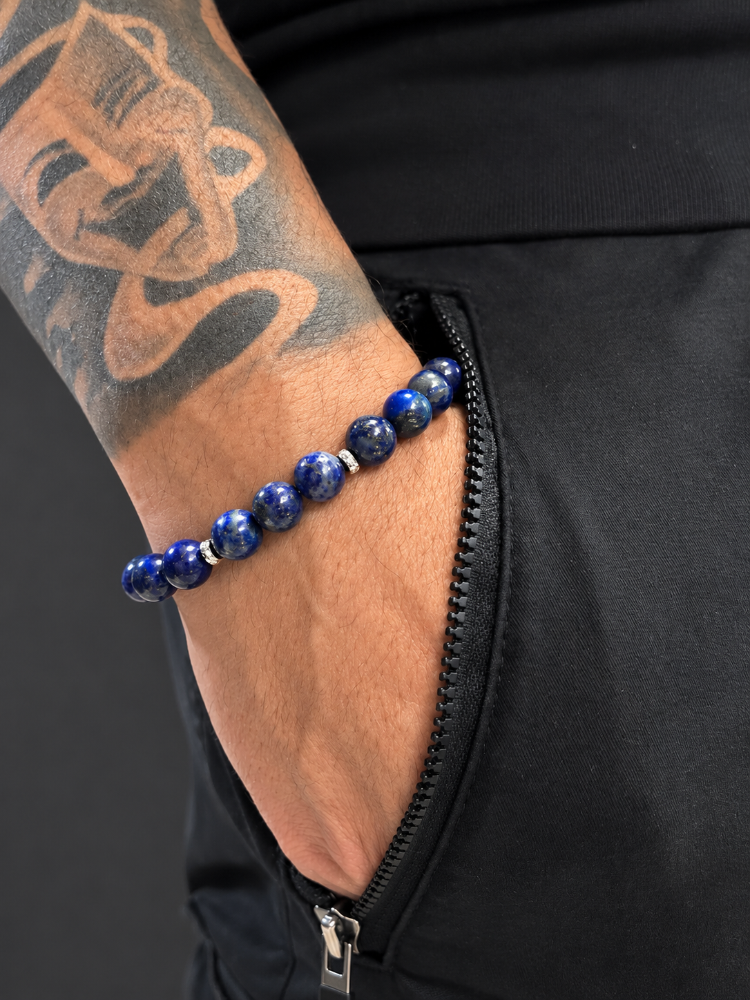 Lapis Lazuli Bracelet – 8mm Bead