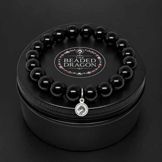 Obsidian Bracelet – 10mm Bead
