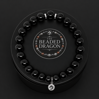 Obsidian Bracelet – 8mm Bead