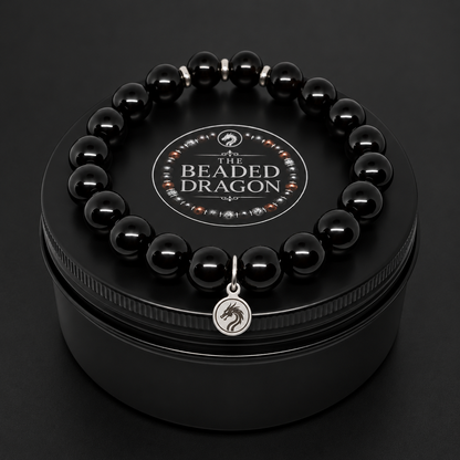 Obsidian Bracelet – 8mm Bead