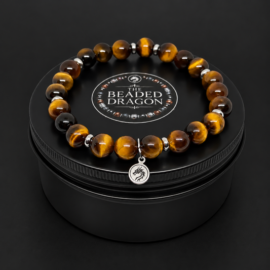 Tigers Eye Bracelet – 8mm Bead